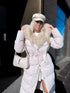 Long jacket "WINTER WEAR FC83" - LIGHT BEIGE